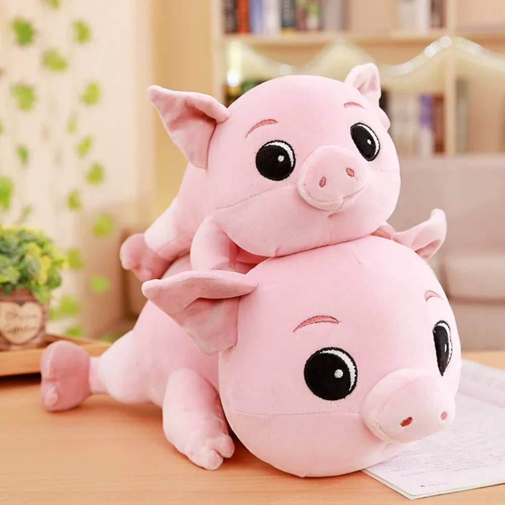 30-50 см Новая розовая свинка плюшевые мягкие куклы игрушки милая Свинка Свинья