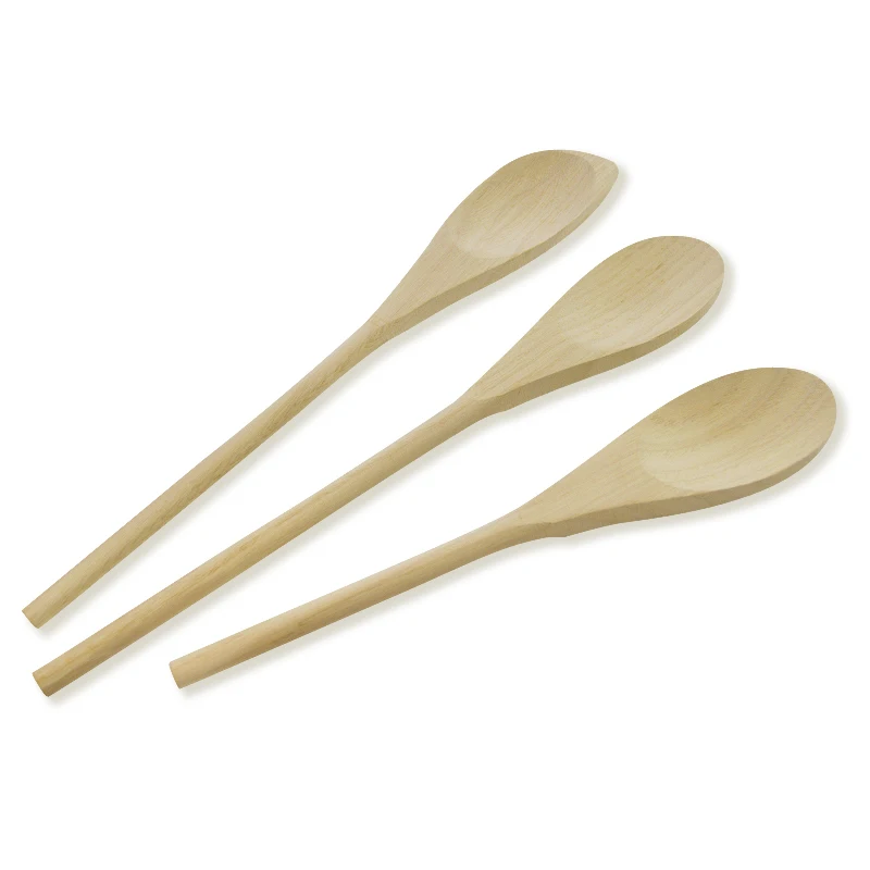 

3pcs/lot Natural Wooden Spatula Salad Spatulas Non-stick Pan Scoop Kitchen Accessories Cooking Tools