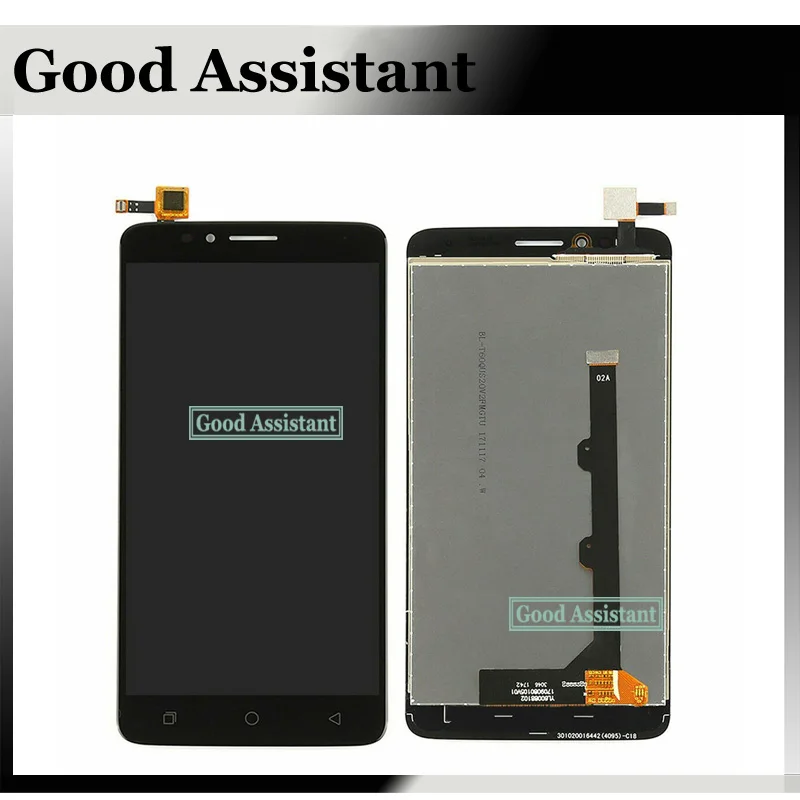 Черный 6 ''Вертикальный чехол-книжка для Coolpad T-Mobile Revvl Plus C3701 C3701A ЖК-дисплей