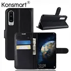 KONSMART чехол на хуавей р20 лайт Флип кожаный чехол Huawei P30 P20 Lite P20Pro Бумажник Защитный чехол-книжка для Huawei P20 Pro P20Lite P30 чехлы для смартфонов