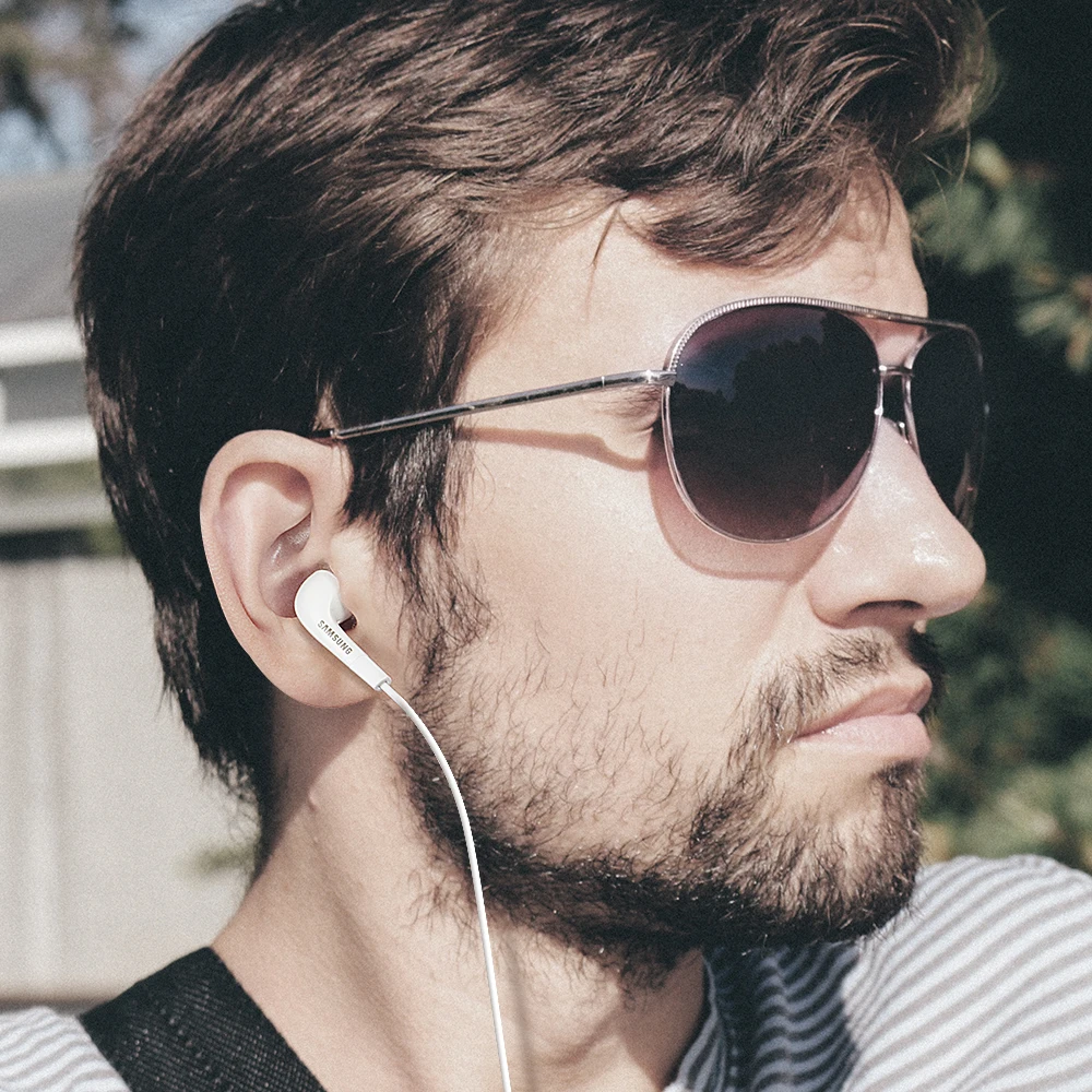 Samsung EHS64 5/10/15/20/100 шт./лот для Xiaomi телефон в ухе Earpone с микрофоном для MP3 MP4 Galaxy S7 S8 S9