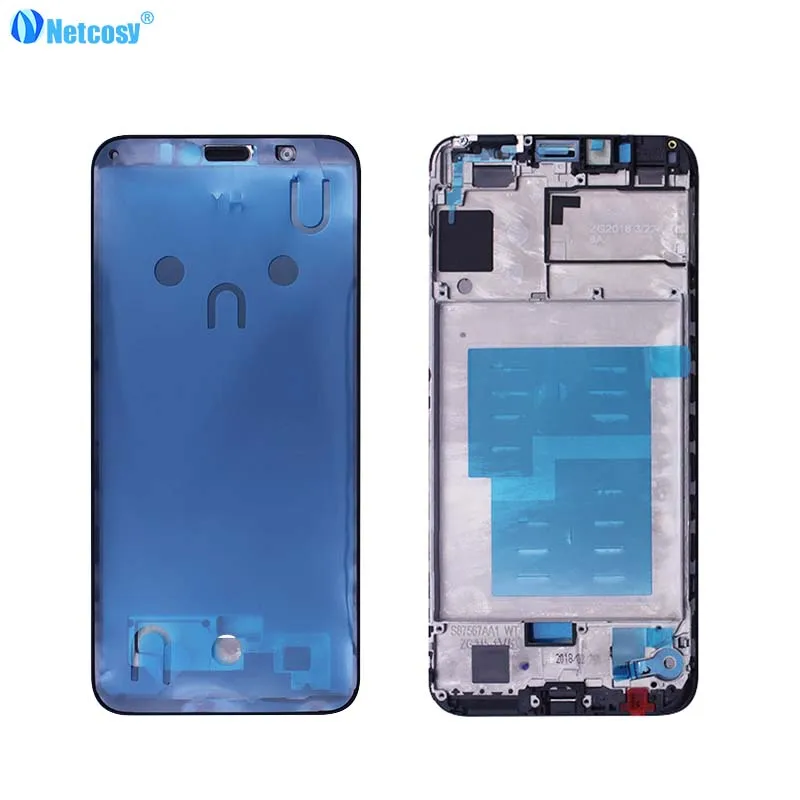 ЖК экран Netcosy передняя рамка средняя запасные части для Huawei Honor 7A 7C 7X Play корпус
