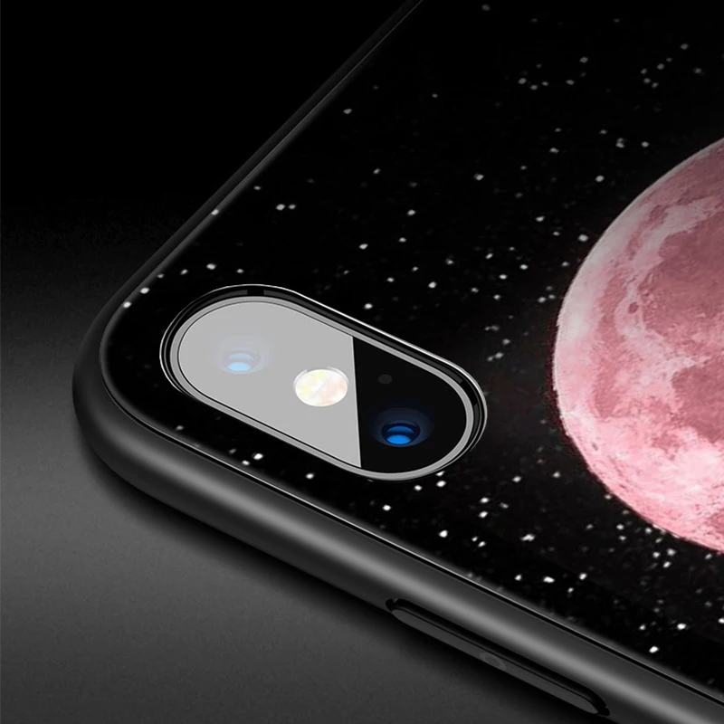 Световой Стекло мобильный чехол для телефона OPPO R9 Plus Встроенная крышка защитная