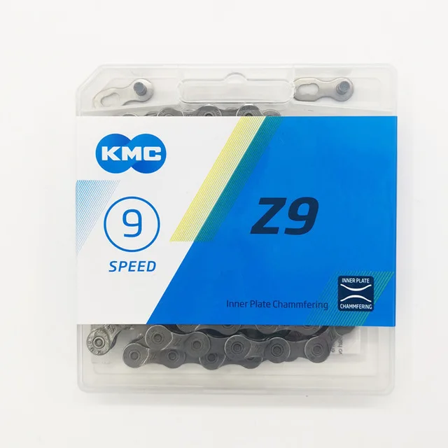 Z9 KMC Z8 Z9 X8 X9 X10 X11 цепи 116 звенья цепи цикла Переключатель 8 9 10 11 скорость MTB дорожный горный велосипед цепь - Цвет: Z9