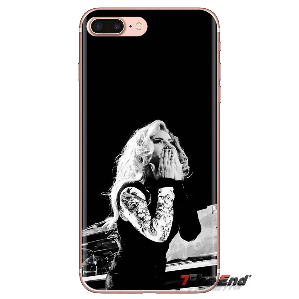 Lady JOANNE gaga monster lyric quotes Transparent TPU Housing For Samsung Galaxy A3 A5 A7 A9 A8 Star A6 Plus 2018 2015 2016 2017 |
