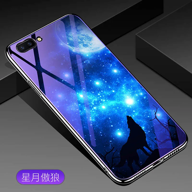 Quality +++For Huawei P20 LITE Phone Case Flora For HUAWEI Temepered Glass Back Covers |