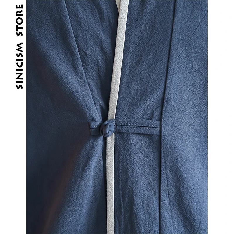 Sinicism Store Мужская ветровка 2019 мужская хлопковая и подкладка Лоскутная однотонная