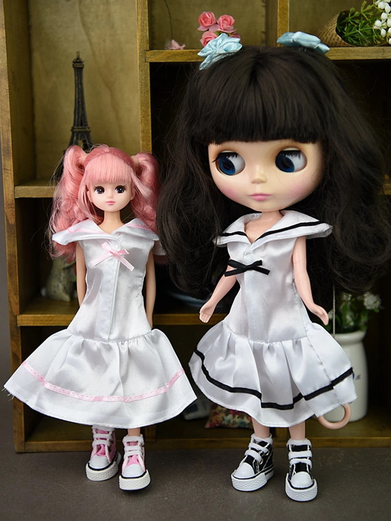 Одежда для куклы Барби косплей-костюм матросское платье Студенческая одежда