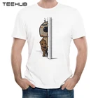 Новинка 2019, мужская летняя футболка с забавным принтом Лучшие друзья в Галактике, крутые топы с мультяшным принтом, Высококачественная мягкая футболка