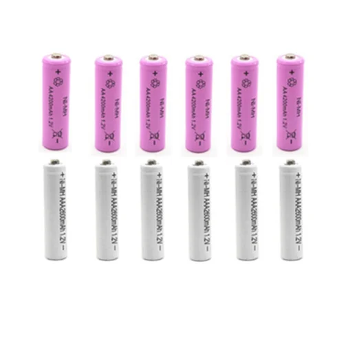 Aaa batery 1,2 V 4 шт AA4200mAh+ 4 шт AAA 2600mAh NI MH AA предварительно Заряженная аккумуляторная батарея aa для камеры микрофонные игрушки led