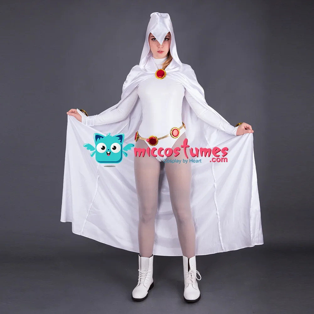 Женский костюм для косплея Raven белый купальник Сексуальная фотография| |