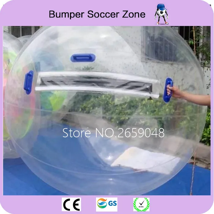 Бесплатная доставка 0 8 мм ПВХ Прозрачный водяной шарик Забавный 2 м надувной шар