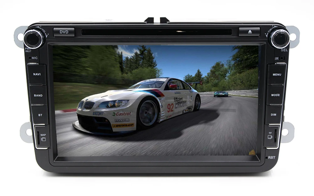 Двойной Din автомобильный ПК DVD GPS для VW Golf 5 6 Polo Bora Jetta MK4 B6 Passat Tiguan Skoda Octavia Fabia android