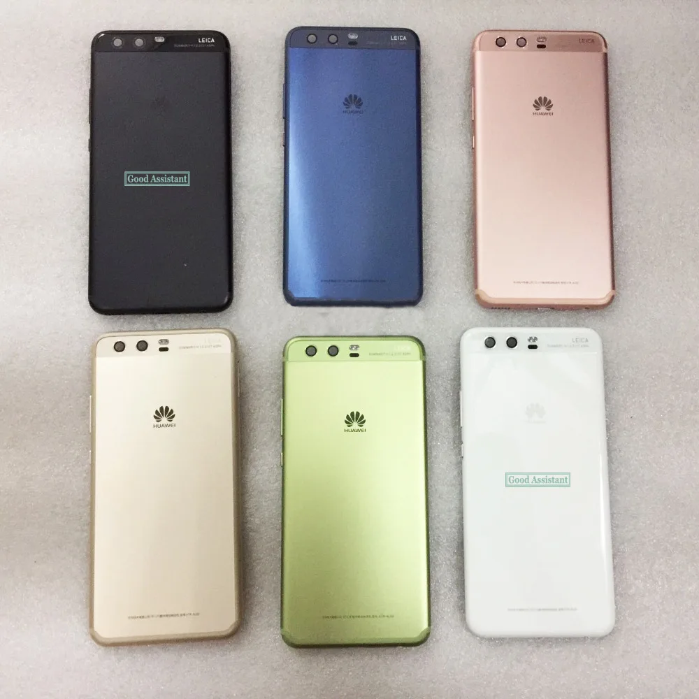 Белый/голубой/золотой/черный назначение huawei P10 VTR-AL00 VTR-L09 VTR-L29 VTR-TL00 задняя Батарея крышка дверца батарейного Корпус чехол сзади Стекло запчасти
