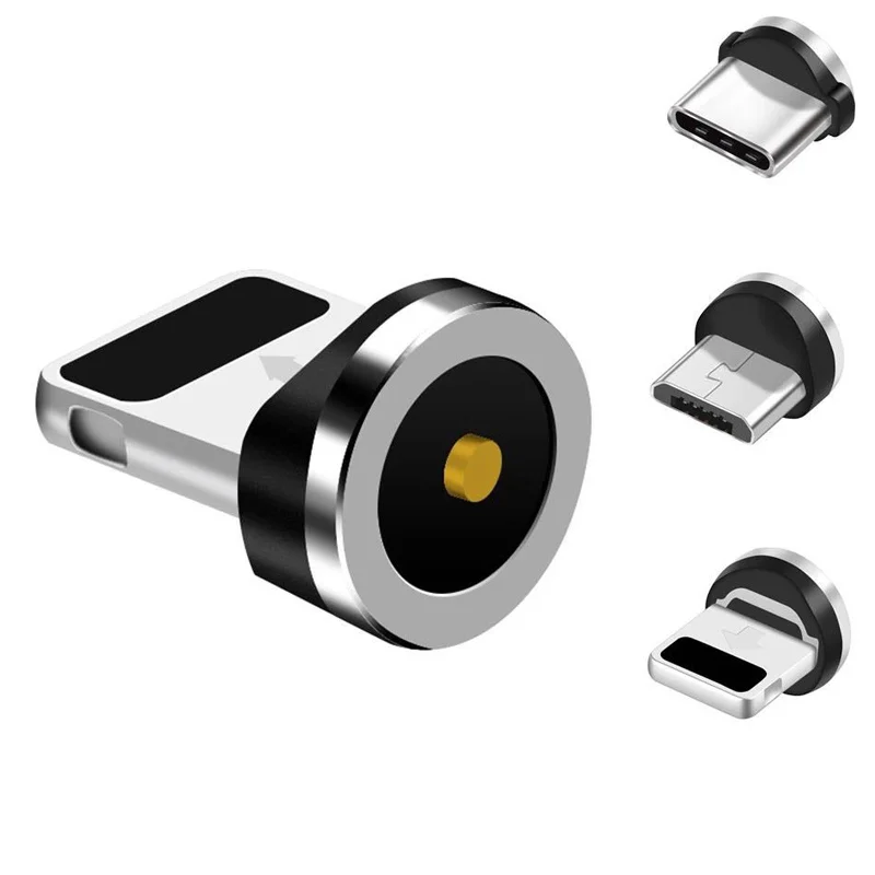 Sovawin 1 м Магнитный кабель Micro USB быстрая зарядка USB C 5A зарядное устройство для мобильного телефона светодиодный локоть для huawei для samsung для Iphone