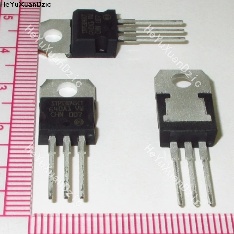 10 шт./лот STPS3045CT STPS3045 TO 220 диоды и выпрямители Schottky 2X15 Amp 45 Vol новый оригинальный