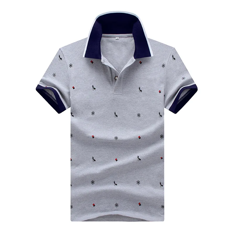 Camisa Polo брендовая белая уличная Мужская рубашка поло в австралийском стиле с