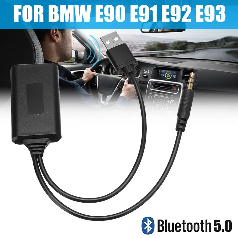 Для BMW E90 E91 E92 E93 Bluetooth приемник Walkie Talkie автомобильное радио 3 5 мм разъем AUX IN