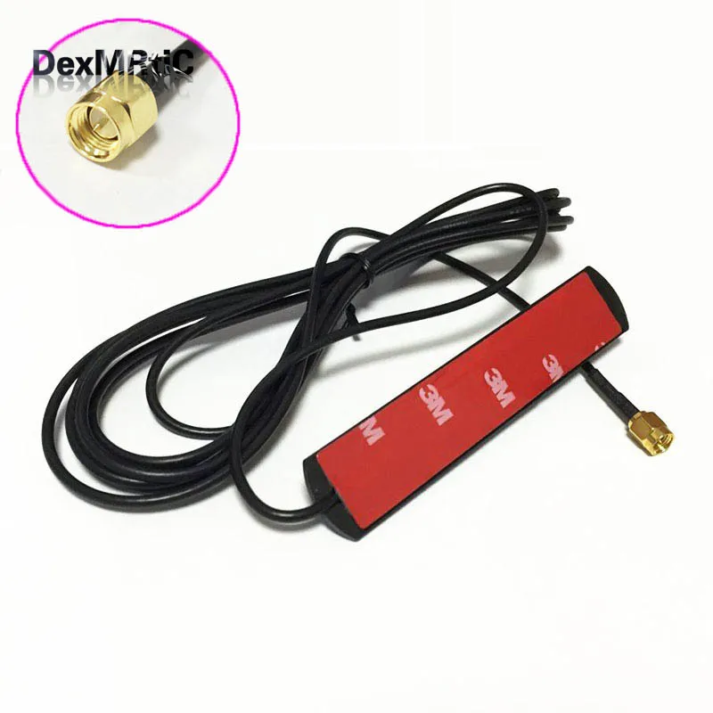 Удлинительный кабель 3 метра с антенной 3G 4G LTE SMA male патч-антенной 3dbi plug оптовая