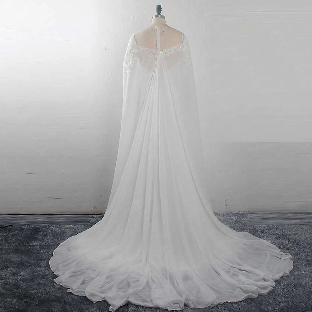 RSW1519 Vestido De Noiva Sereia с накидкой лучшие винтажные кружевные бисерные потрясающие