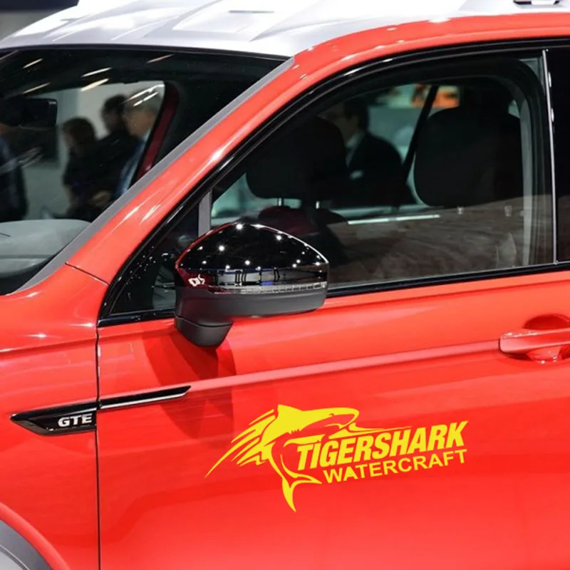Автомобильный Стайлинг наклейки на бампер Акула автомобильная наклейка tigershark