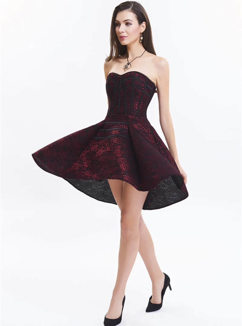 COSWE босоножки назад без бретелек Люкс корсетные Sheer Бюстье корсет