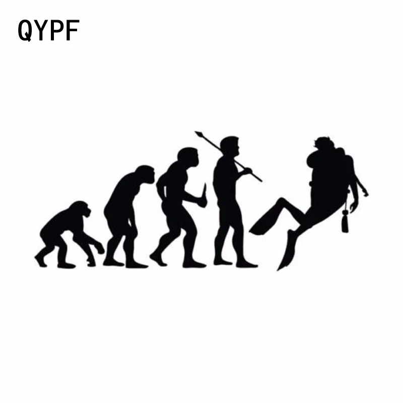 QYPF 15 2 см * 6 1 автомобильный Стайлинг модная эволюция автомобильная наклейка для