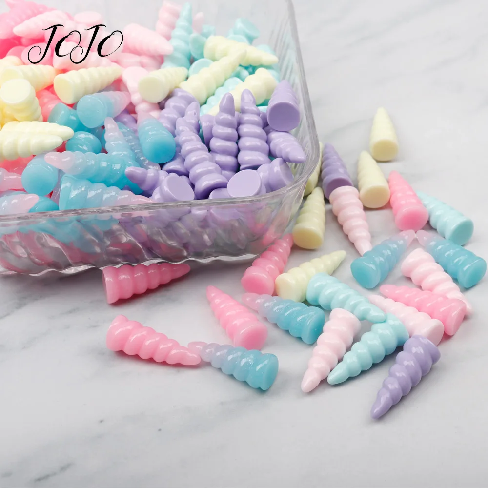 JOJO BOWS 25 мм 6 шт. товары для рукоделия цветной Единорог резиновые аксессуары