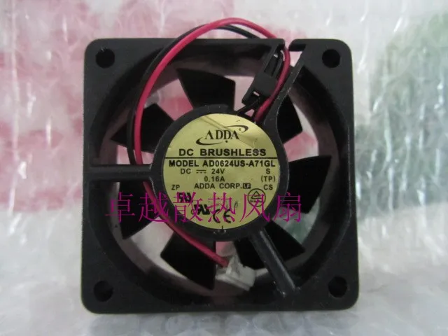 

Adda ad0624us-a71gl 6025 24v 0.16a power supply fan computer case fan