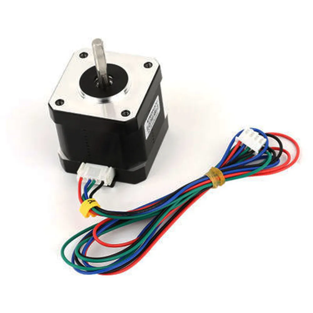

CNC 1.8Degree NEMA17 1.7A 40mm 2Phase 4Lead Stepper Motor For 3D Printer Packaging Machinery Stage Lighting E8