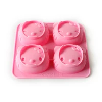 3d cat silicone soap mold candy chocolate mould cake decorating tools handmade soap making supplies