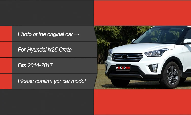 AKD автомобильный Стайлинг Головной фонарь для hyundai Creta фары- IX25 светодиодный фары DRL Hid Bi Xenon авто аксессуары