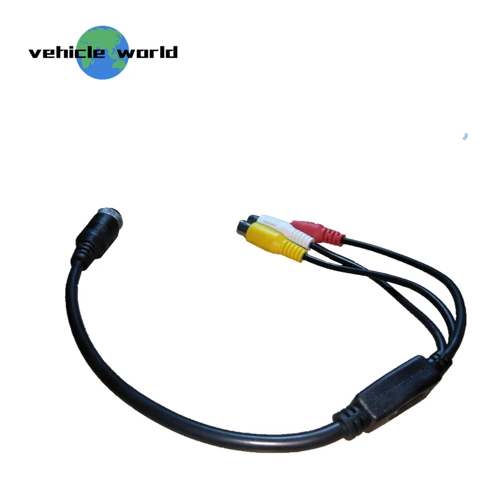4 контактный RCA DC AV авиационный разъем удлинитель адаптер для камеры автомобиля