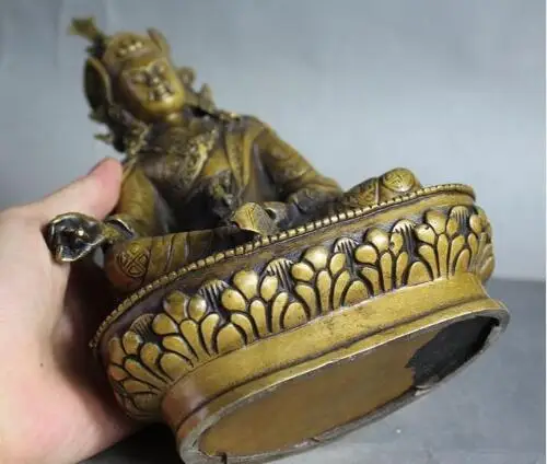 YM 306 тибетская статуя Vajrayana fane GuRu Ринпоче падмамбава падмакара Будда | Дом и сад