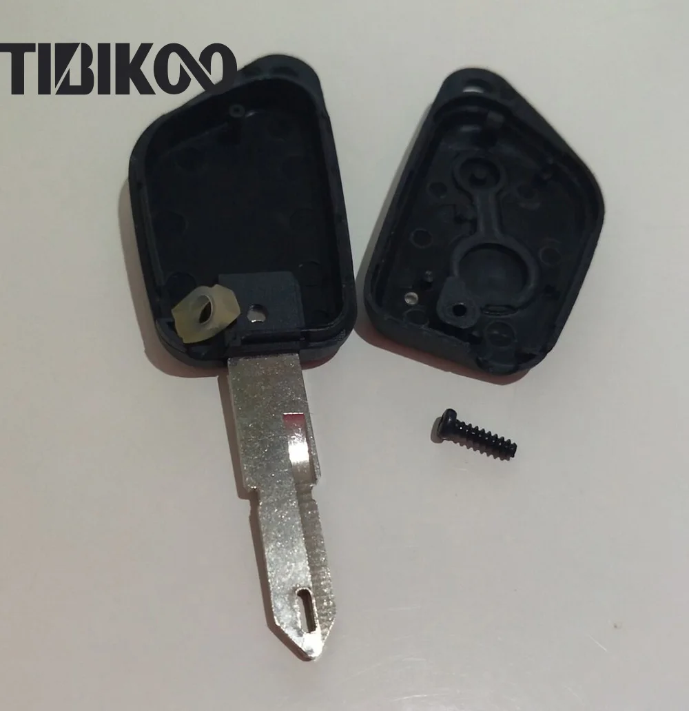 Для PEUGEOT 106 205 206 306 405 406 2 кнопки дистанционного брелока корпус оболочки UNCUT BLADE