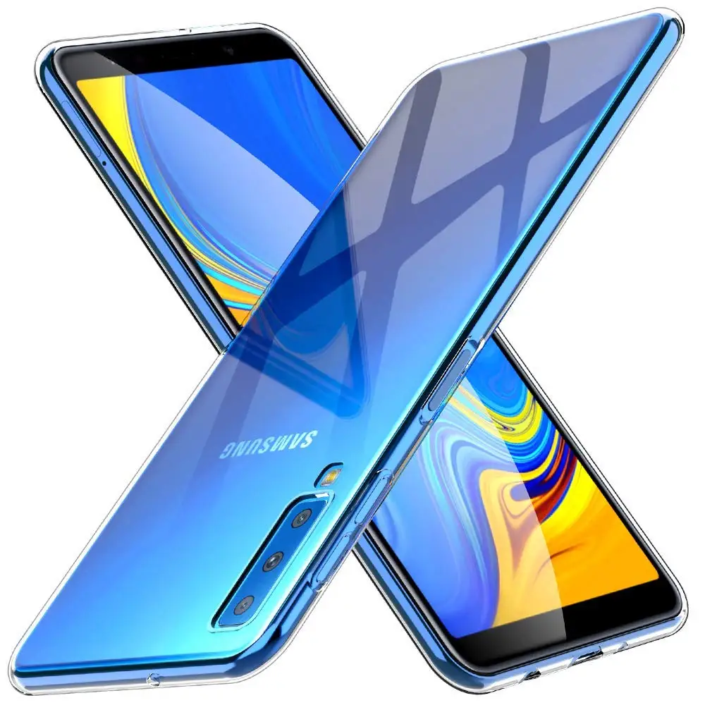 Прозрачный однотонный Мягкий силиконовый чехол для samsung A3 A5 A7 2017 J3 J5 J7 S5 S6 S7 край S8