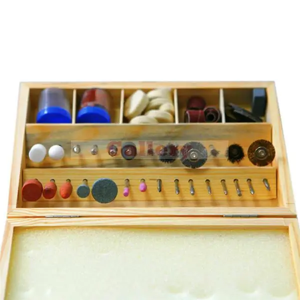 Набор аксессуаров для вращающихся инструментов 100 шт. 1/2 8 дюймов Dremel 1 4000