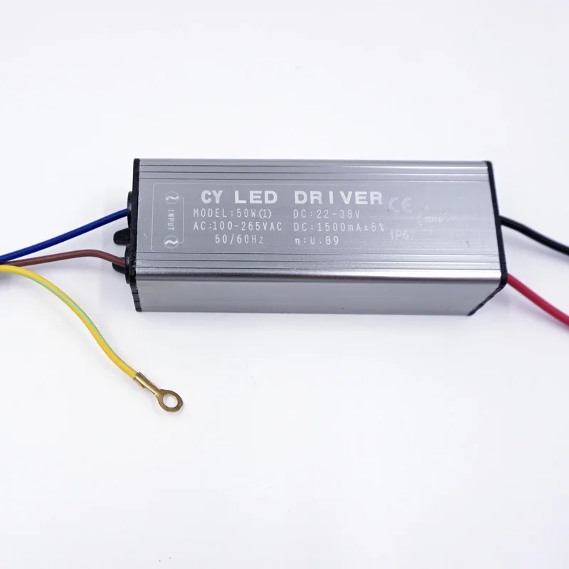 Светодиодный источник питания 10 Вт 20 30 50 70 преобразует AC100 265V в DC22 38V драйвер для
