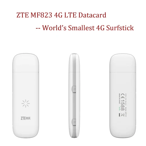 Разблокированный zte MF823 4 аппарат не привязан к оператору сотовой связи