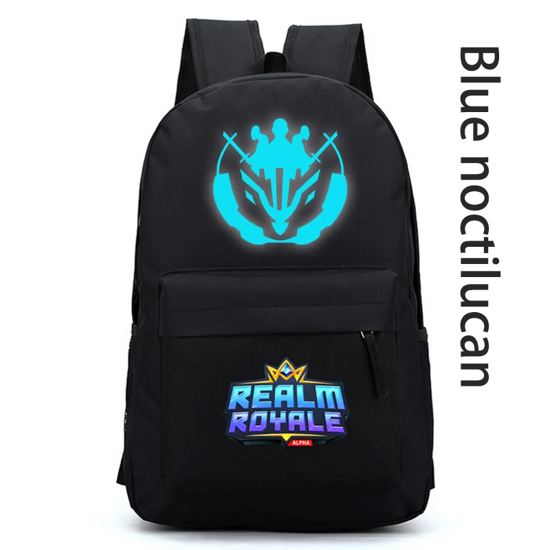 Мультфильм игра области Royale световой рюкзак подростков студента новые дорожные
