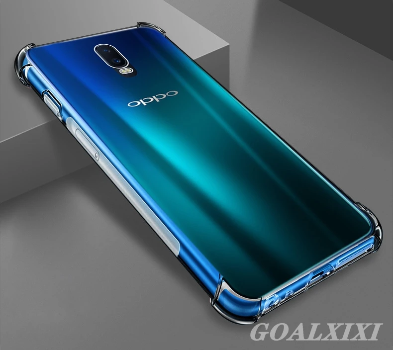 For OPPO R17 R15 F11 F9 Pro F7 F5 F3 AX7 AX5 A7 A5 Case HQ Airbag Shockproof Soft Silicone TPU Back Portective Cover Skin |