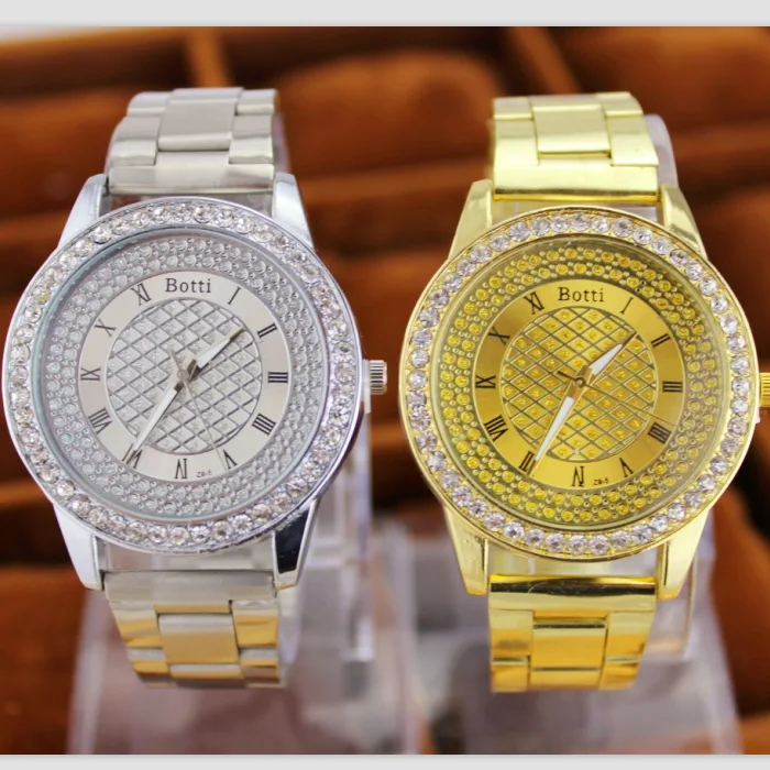 Новинка 2020 брендовые золотые часы с кристаллами повседневные кварцевые для