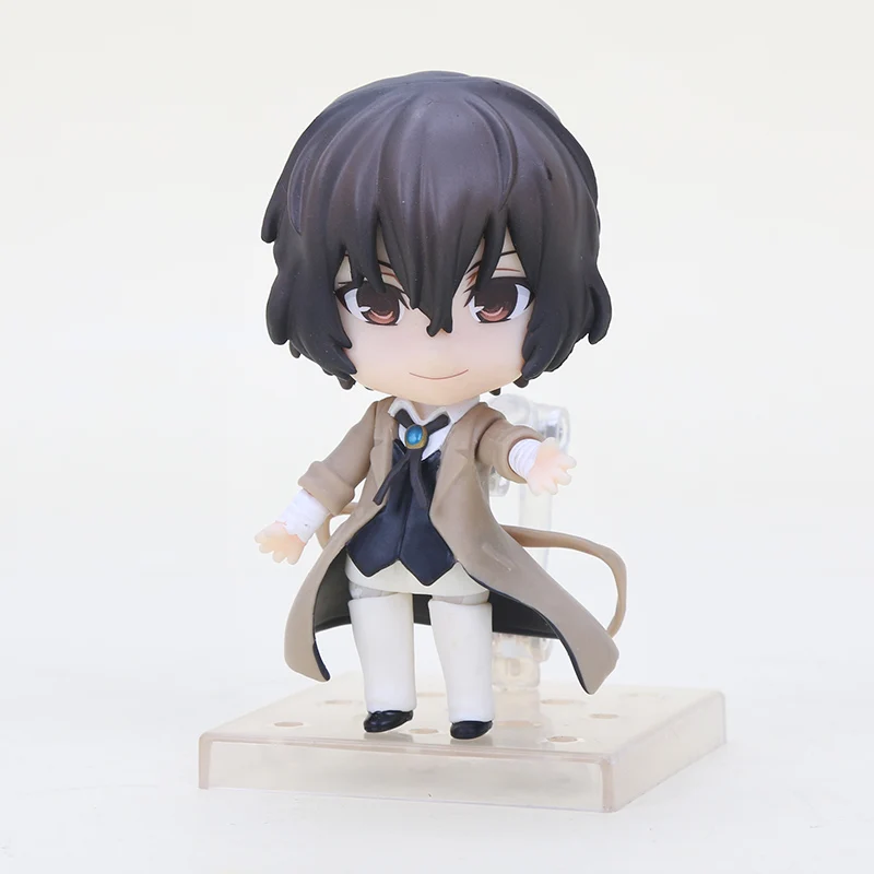 no box 657 Аниме Фигурка Nendoroid figma Bungo бродячие собаки 657 676 Dazai Osamu Nakahara Chuya фигурка модель игрушки - Цвет: no box 657
