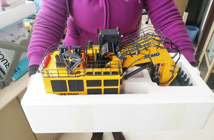 Запуск 1:50 XCMG XE7000 горный экскаватор, 700 тонн экскаватор Реплика, коллекция, строительная модель, быстрая
