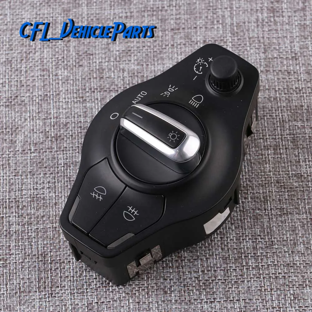 

Chrome AUTO Headlight Fog Light Switch Control 8K0941531AS For Audi A4 2009-2014 B8 S4 A5 S5 Q5 2009-2014