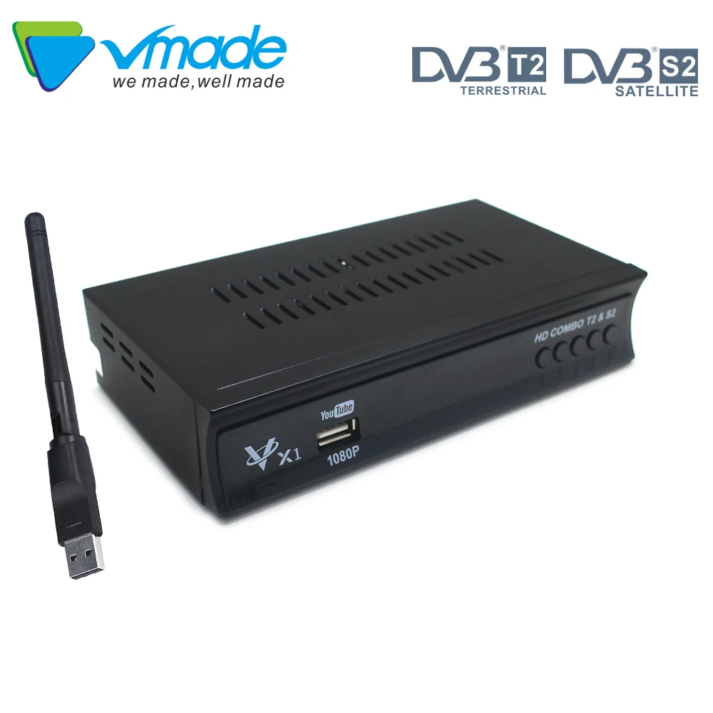 Полностью HD цифровой Dvb S2 спутниковый ТВ приемник ТВ приставка Поддержка cccam IP tv IKS, BISS, Youtube ТВ тюнер телеприставка для России Европы