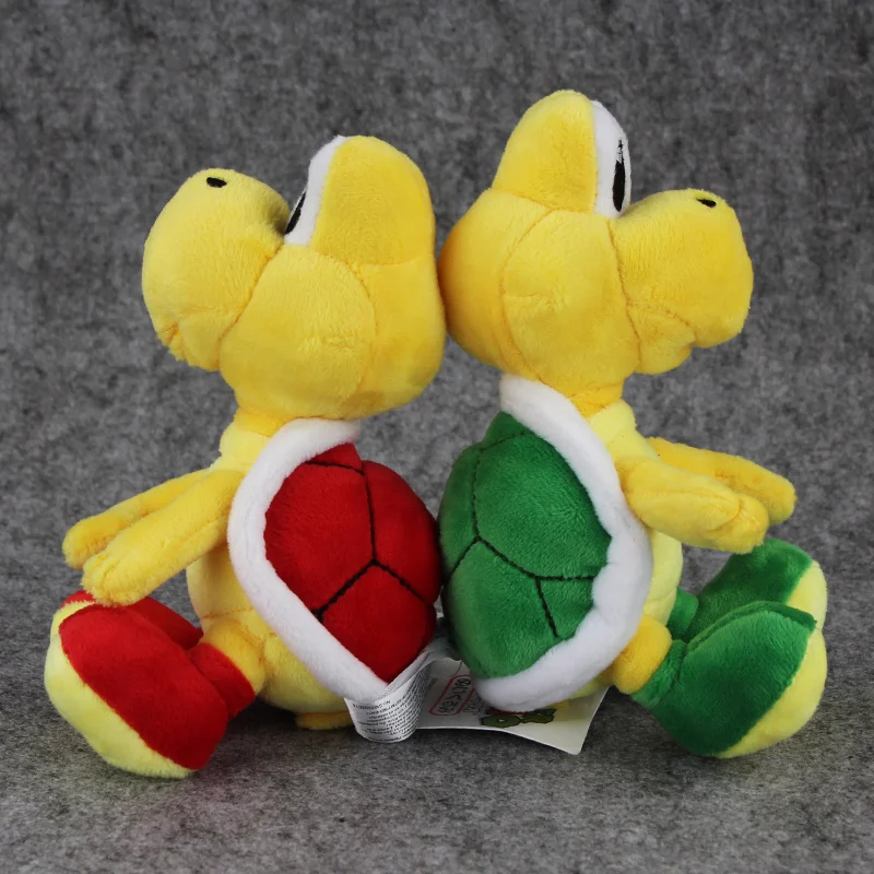 2 шт./лот 16 см Милая черепаха Koopa плюшевая кукла Горячая игра мягкая игрушка