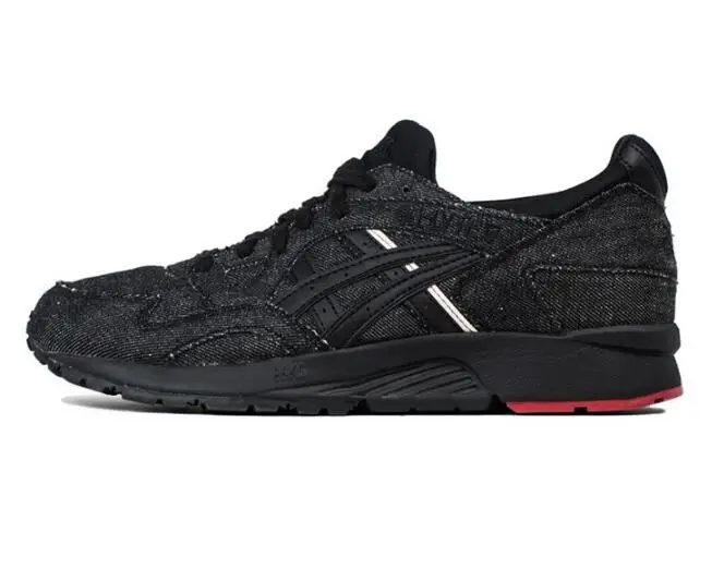 Оригинальные ASICS GEL LYTE V 5 черный/Латиго Bay дышащая Для Мужчин's Обувь для