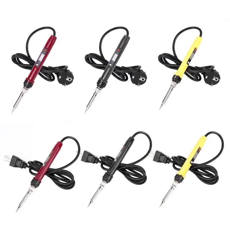 

80W LCD Electric Soldering Iron Temperature Adjustable Welding Solder Iron Rework Station Soldering Iron Accessories New