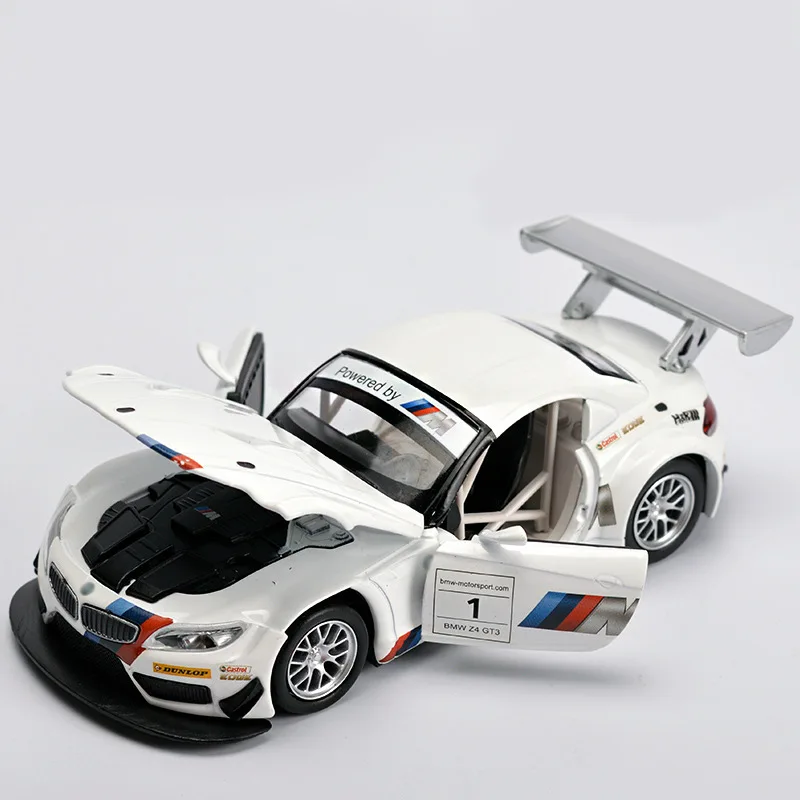 1:32 литье под давлением Металлическая Модель автомобиля игрушки для Bmw Z4 с